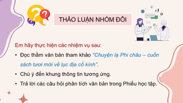 Giáo án điện tử Ngữ văn 9 kết nối Bài 10: Thách thức thứ hai - Quảng bá giá trị của sách