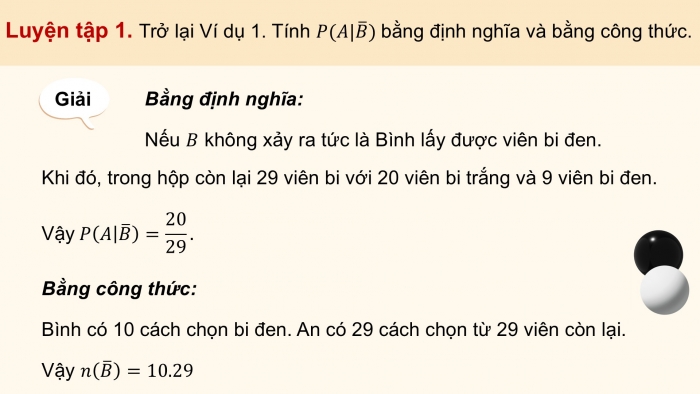 Giáo án điện tử Toán 12 kết nối Bài 18: Xác suất có điều kiện