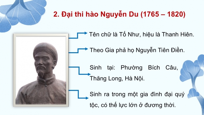 Giáo án điện tử Ngữ văn 9 kết nối Bài 10: Thách thức đầu tiên - Đọc để tự học và thực hành (vb Bên mộ cụ Nguyễn Du)