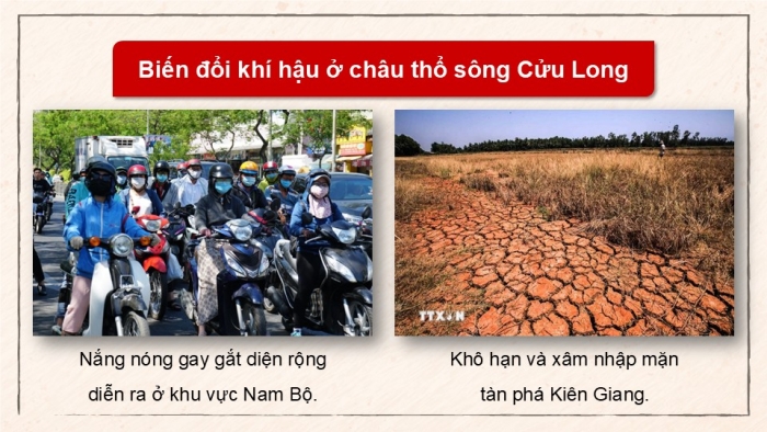 Giáo án điện tử Địa lí 9 kết nối Chủ đề chung 2: Văn minh châu thổ sông Hồng và sông Cửu Long (2) (P2)