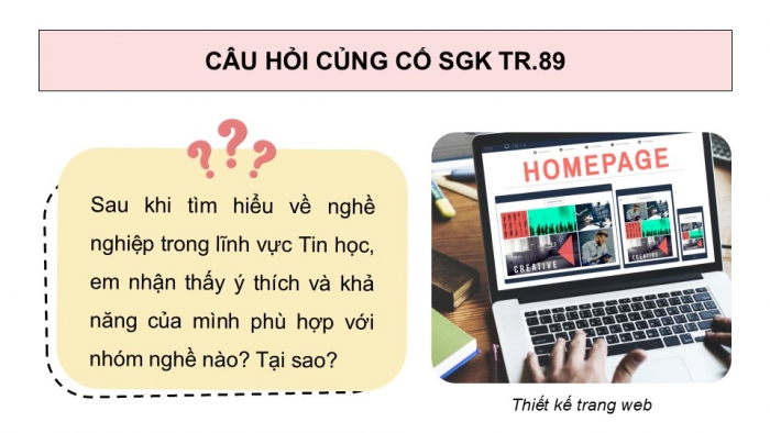 Giáo án điện tử Tin học 9 kết nối Bài 17: Tin học và thế giới nghề nghiệp