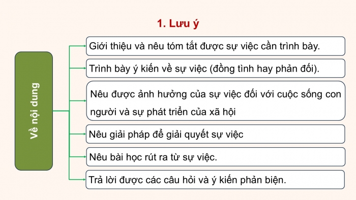 Giáo án điện tử Ngữ văn 9 chân trời Bài 9: Trình bày ý kiến về một sự việc có tính thời sự