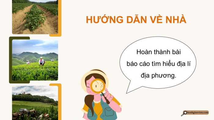 Giáo án điện tử Địa lí 12 kết nối Bài 35: Thực hành Tìm hiểu địa lí địa phương