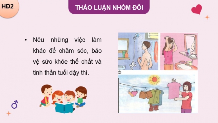 Giáo án điện tử Khoa học 5 kết nối Bài 25: Chăm sóc sức khỏe tuổi dậy thì