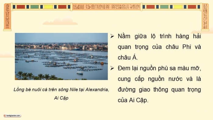 Giáo án điện tử Lịch sử và Địa lí 5 chân trời Bài 23: Văn minh Ai Cập