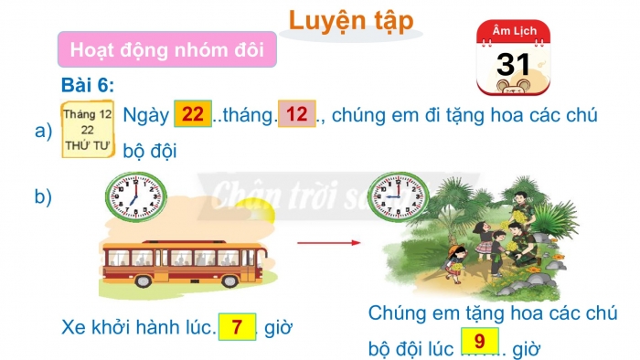 Giáo án PPT Toán 2 chân trời bài Ôn tập hình học và đo lường (tập 1)