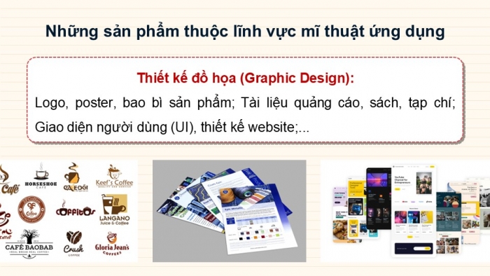 Giáo án điện tử Mĩ thuật 9 kết nối Bài 16: Đặc trưng của ngành, nghề liên quan đến mĩ thuật ứng dụng