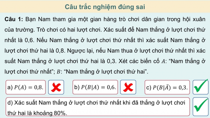 Giáo án điện tử Toán 12 kết nối Bài tập cuối chương VI