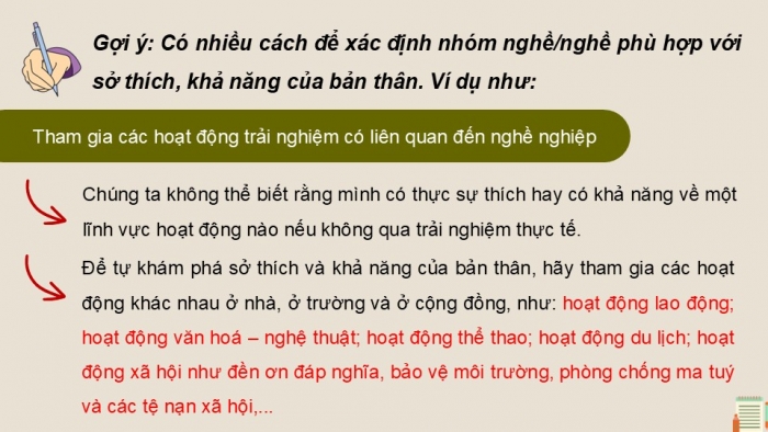 Giáo án điện tử Hoạt động trải nghiệm 12 kết nối Chủ đề 9 Tuần 1