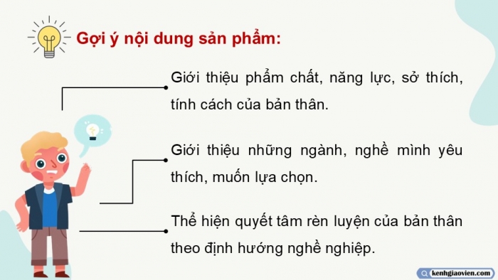 Giáo án điện tử Hoạt động trải nghiệm 12 kết nối Chủ đề 9 Tuần 4