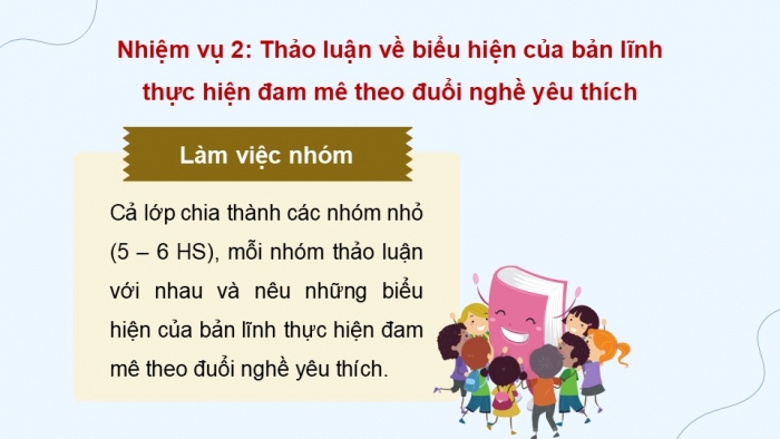 Giáo án điện tử Hoạt động trải nghiệm 12 kết nối Chủ đề 10 Tuần 2