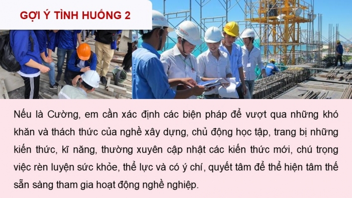 Giáo án điện tử Hoạt động trải nghiệm 12 kết nối Chủ đề 10 Tuần 3