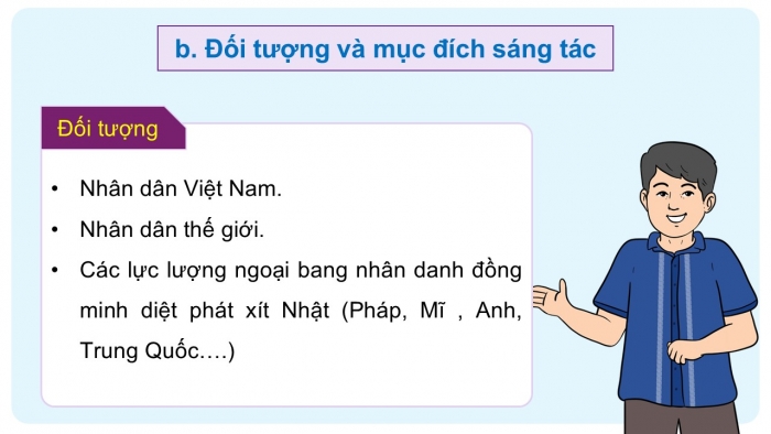 Giáo án PPT dạy thêm Ngữ văn 12 Kết nối bài 6: Tuyên ngôn Độc lập (Hồ Chí Minh)