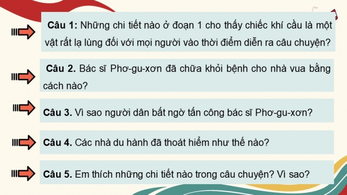 Giáo án điện tử Tiếng Việt 5 cánh diều Bài 17: Chiếc khí cầu