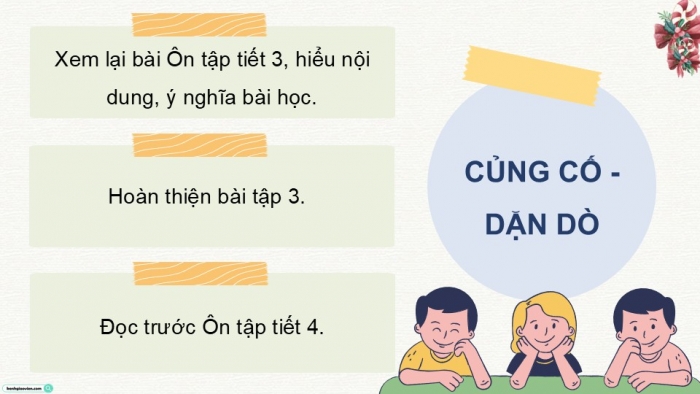 Giáo án điện tử Tiếng Việt 5 cánh diều Bài 19: Ôn tập cuối năm học (Tiết 3)