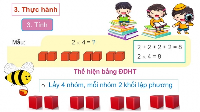 Giáo án PPT Toán 2 chân trời bài Phép nhân