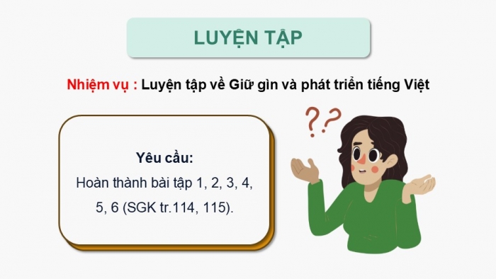 Giáo án điện tử Ngữ văn 12 kết nối Bài 9: Giữ gìn và phát triển tiếng Việt