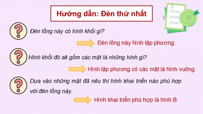 Giáo án điện tử Toán 5 kết nối Bài 49: Hình khai triển của hình lập phương, hình hộp chữ nhật và hình trụ