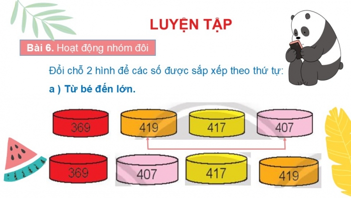 Giáo án PPT Toán 2 chân trời bài Ôn tập các số trong phạm vi 1 000