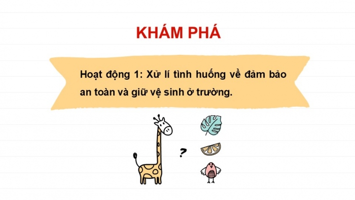 Giáo án PPT Tự nhiên và Xã hội 2 chân trời Bài 9: Ôn tập chủ đề Trường học