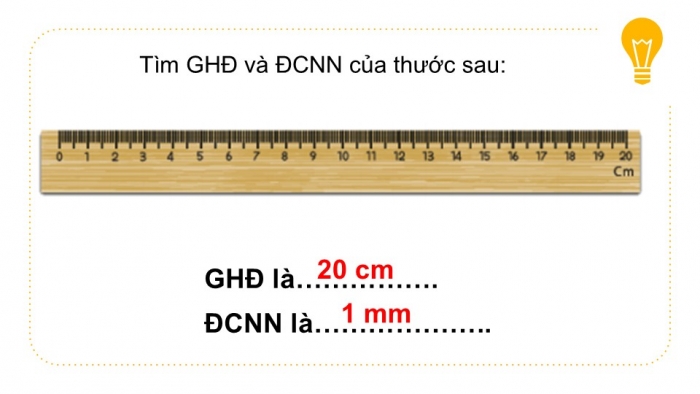 Giáo án PPT KHTN 6 chân trời Bài 4: Đo chiều dài