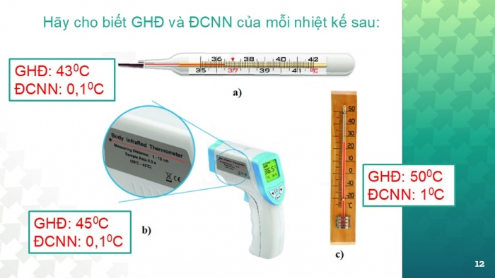 Giáo án PPT KHTN 6 chân trời Bài 7: Thang nhiệt độ Celsius. Đo nhiệt độ