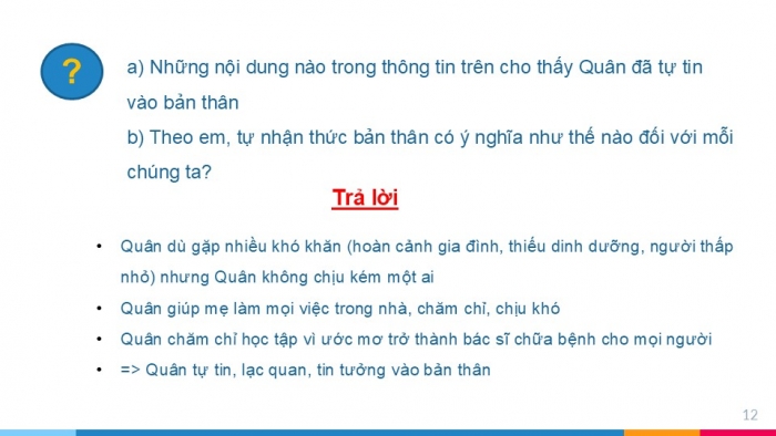 Giáo án PPT Công dân 6 cánh diều Bài 6: Tự nhận thức bản thân