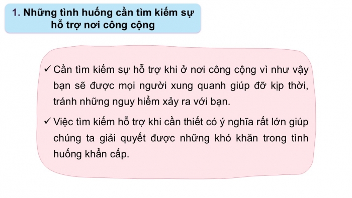 Giáo án PPT Đạo đức 2 chân trời Bài 12: Tìm kiếm sự hỗ trợ khi ở nơi công cộng