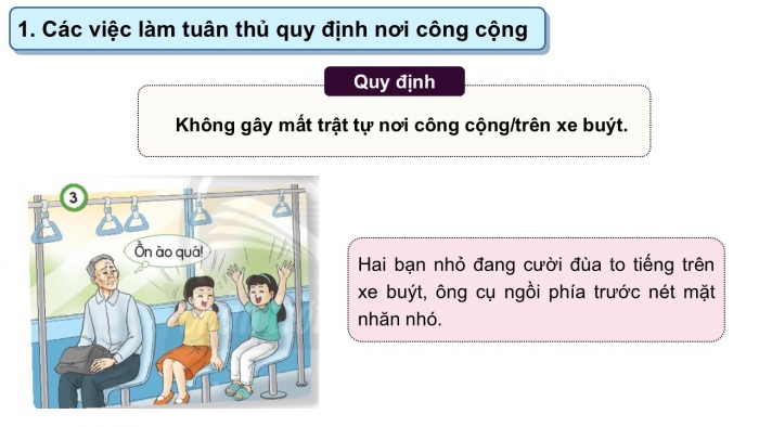 Giáo án PPT Đạo đức 2 chân trời Bài 15: Thực hiện quy định nơi công cộng