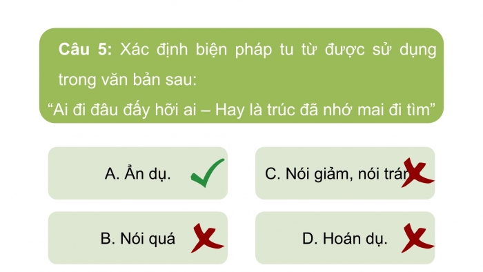 Giáo án điện tử Ngữ văn 9 kết nối Bài 7: Thực hành tiếng Việt (1)