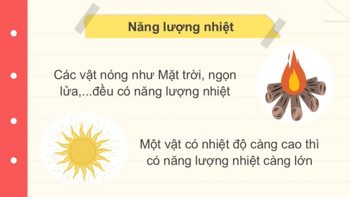 Giáo án PPT KHTN 6 cánh diều Bài 30: Các dạng năng lượng