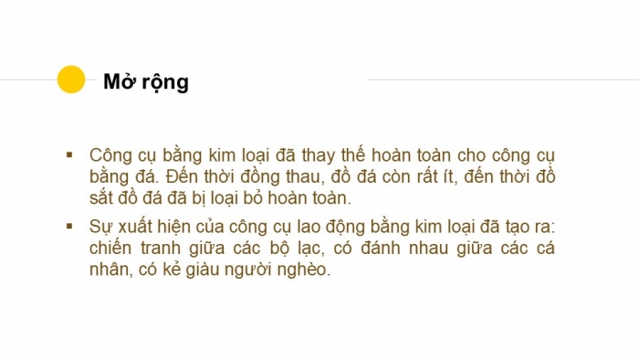 Giáo án PPT Lịch sử 6 cánh diều Bài 5: Chuyển biến về kinh tế, xã hội cuối thời nguyên thuỷ