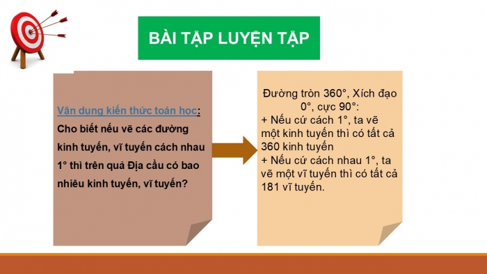 Giáo án PPT Địa lí 6 kết nối Bài 1: Hệ thống kinh, vĩ tuyến. Toạ độ địa lí