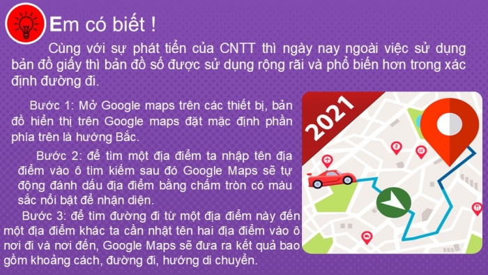 Giáo án PPT Địa lí 6 cánh diều Bài 4 Thực hành: Đọc bản đồ. Xác định vị trí của đối tượng địa lí trên bản đồ. Tìm đường đi trên bản đồ