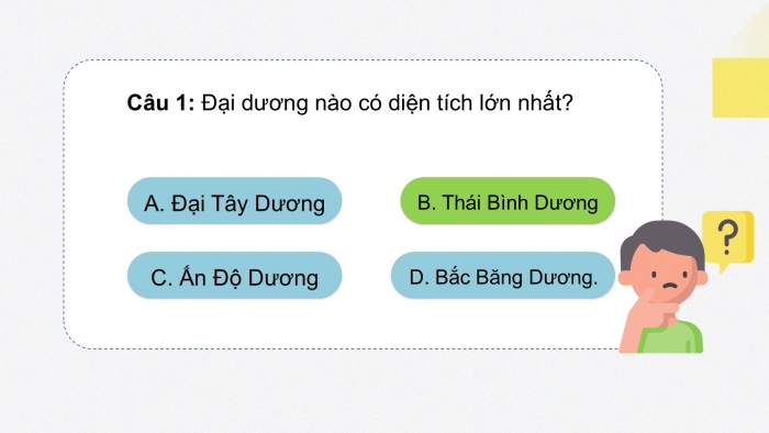 Giáo án PPT Địa lí 6 cánh diều Bài 20 Thực hành: Xác định trên lược đồ các đại dương thế giới