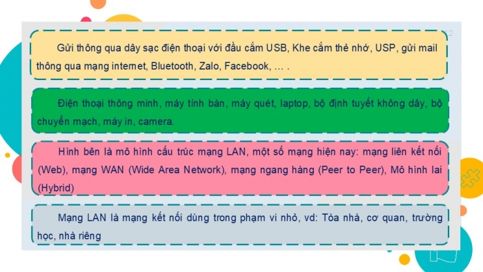 Giáo án PPT Tin học 6 cánh diều Bài 1: Khái niệm và lợi ích của mạng máy tính