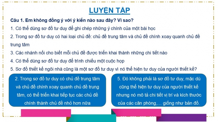 Giáo án PPT Tin học 6 cánh diều Bài 6: Sơ đồ tư duy