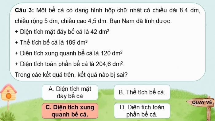 Giáo án điện tử Toán 5 chân trời Bài 75: Em làm được những gì?