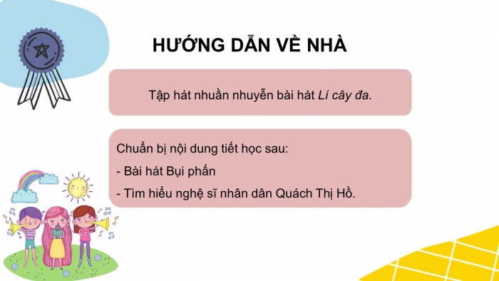 Giáo án PPT Âm nhạc 6 cánh diều Tiết 4: Ôn tập Bài đọc nhạc số 2, Ôn tập bài hoà tấu và bài tập tiết tấu, Ôn tập bài hát Lí cây đa