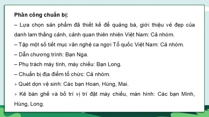 Giáo án điện tử Hoạt động trải nghiệm 9 kết nối Chủ đề 7 Tuần 2