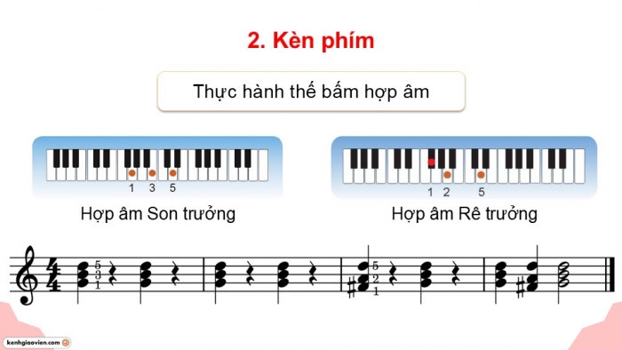 Giáo án điện tử Âm nhạc 9 kết nối Tiết 25: Nhạc cụ Recorder hoặc kèn phím, Thường thức âm nhạc: Đàn đá và đàn đáy