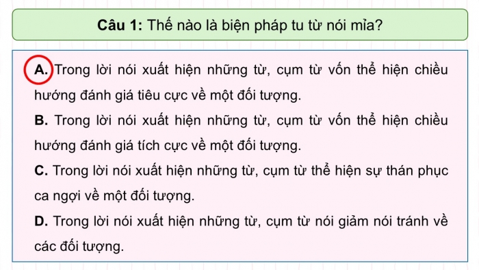 Giáo án điện tử Ngữ văn 12 chân trời Bài 7: Thực hành tiếng Việt