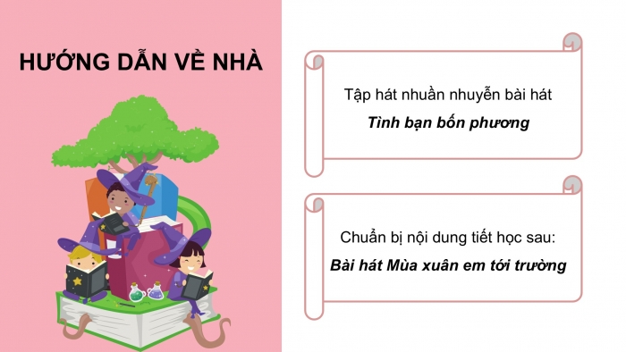 Giáo án PPT Âm nhạc 6 cánh diều Tiết 4: Ôn tập Bài đọc nhạc số 4, Ôn tập bài hoà tấu và bài tập tiết tấu, Ôn tập bài hát Tình bạn bốn phương