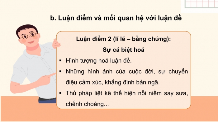 Giáo án điện tử Ngữ văn 9 kết nối Bài 7: Một kiểu phát biểu luận đề độc đáo của Xuân Diệu ở bài thơ 