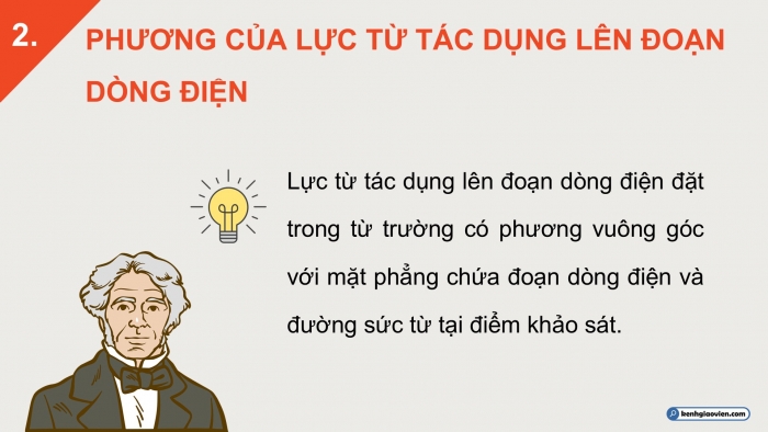 Giáo án điện tử Vật lí 12 cánh diều Bài 2: Lực từ tác dụng lên đoạn dây dẫn mang dòng điện Cảm ứng từ