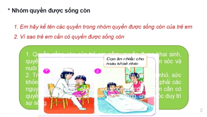 Giáo án PPT Công dân 6 kết nối Bài 11: Quyền cơ bản của trẻ em