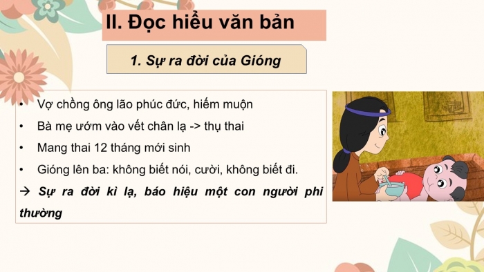 Giáo án PPT Ngữ văn 6 cánh diều Bài 1: Thánh Gióng