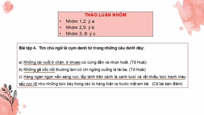 Giáo án PPT Ngữ văn 6 cánh diều Bài 6: Thực hành tiếng Việt