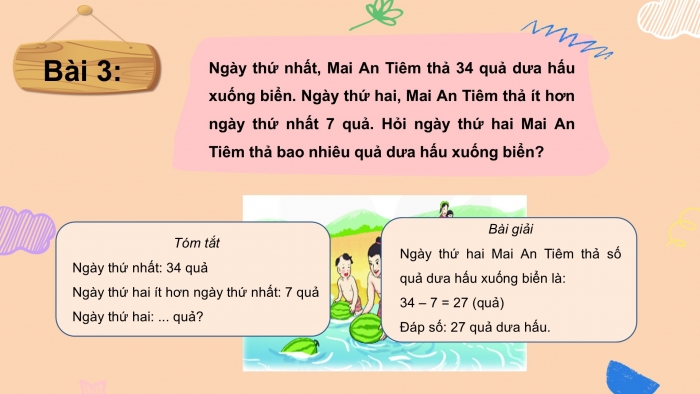 Giáo án PPT Toán 2 kết nối Bài 22: Phép trừ (có nhớ) số có hai chữ số cho số có một chữ số