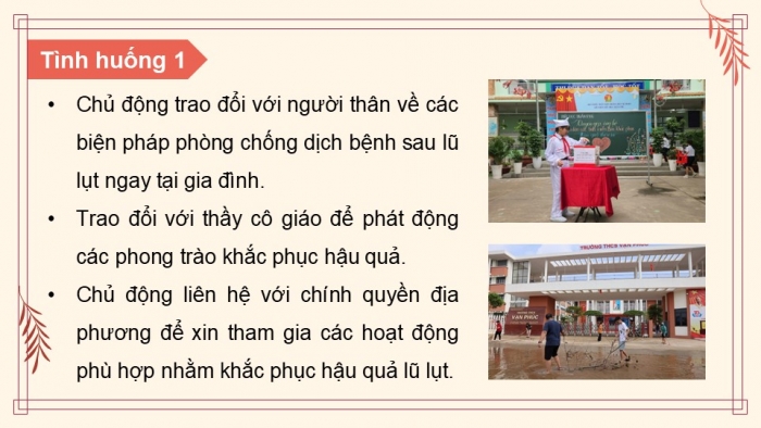 Giáo án điện tử Hoạt động trải nghiệm 12 chân trời bản 2 Chủ đề 5: Phát triển cộng đồng đoàn kết và bền vững (P2)